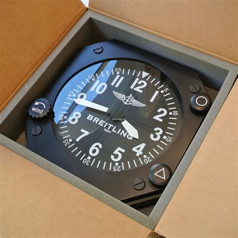 breitling wall clock for sale.